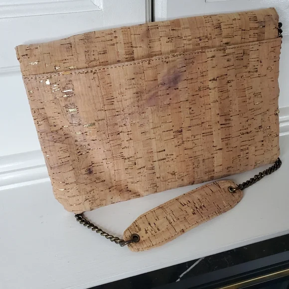 J CREW CORK CLUTCH AND MATCHING BELT SET - Picture 9 of 9